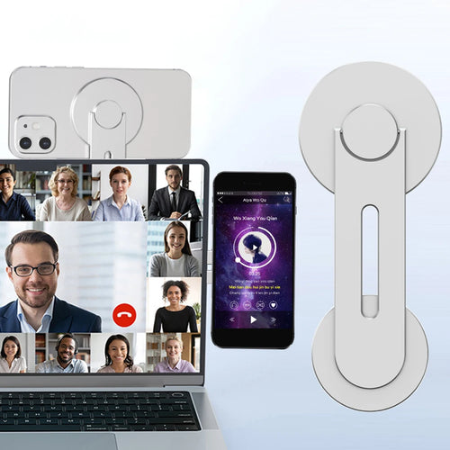 Magnetic Car Phone Holder for Tesla Model 3/Y/X/S For Magsafe IPhone 14 13 12 Metal Expansion Bracket Laptop Screen Side Mount